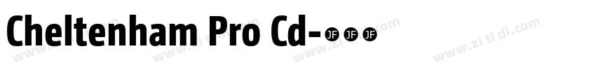 Cheltenham Pro Cd字体转换
